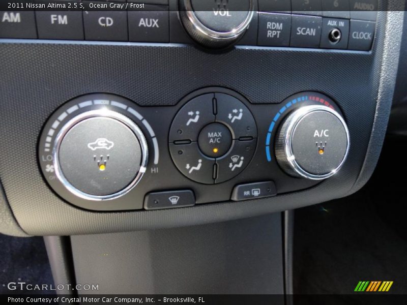 Ocean Gray / Frost 2011 Nissan Altima 2.5 S