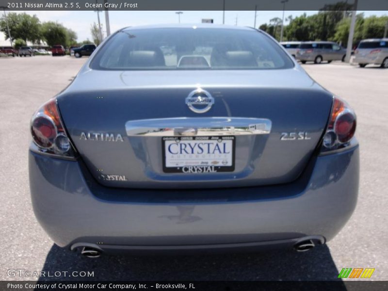 Ocean Gray / Frost 2011 Nissan Altima 2.5 S