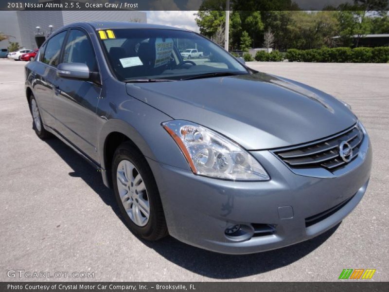 Ocean Gray / Frost 2011 Nissan Altima 2.5 S