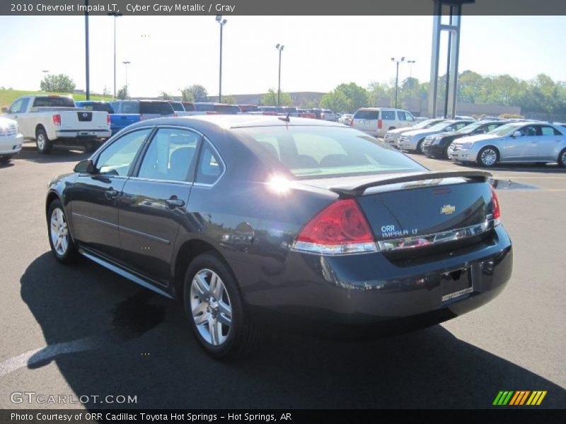 Cyber Gray Metallic / Gray 2010 Chevrolet Impala LT