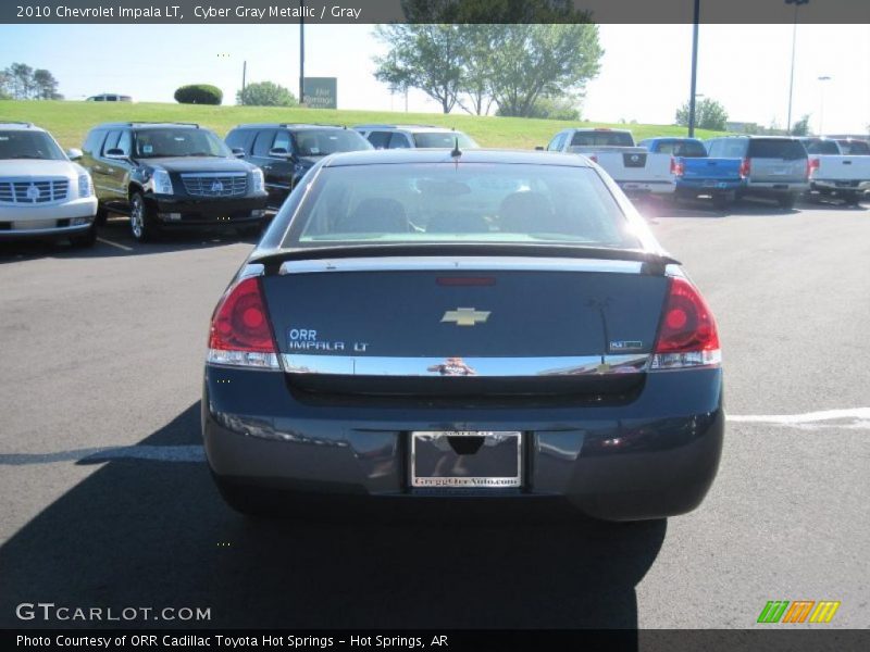 Cyber Gray Metallic / Gray 2010 Chevrolet Impala LT