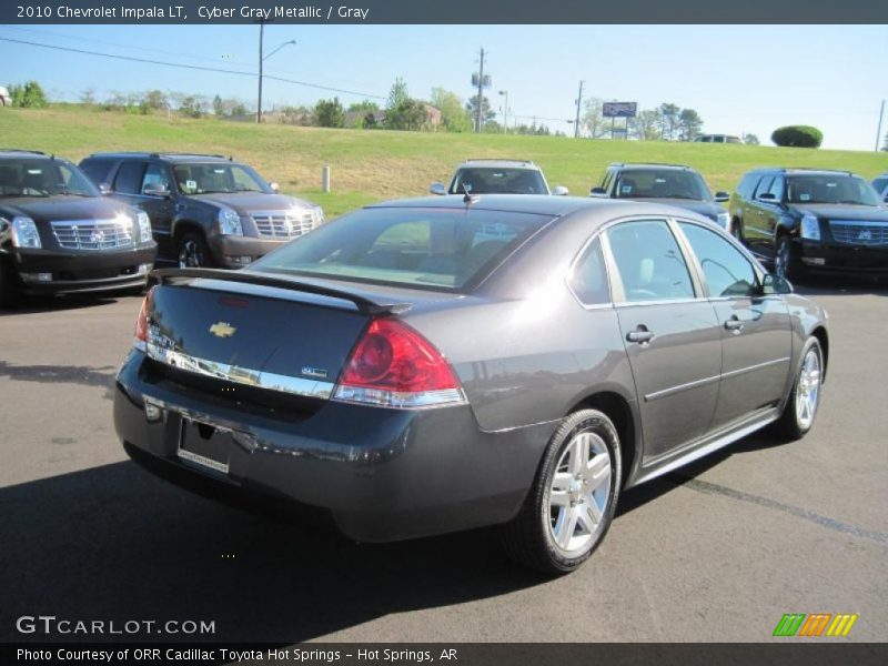 Cyber Gray Metallic / Gray 2010 Chevrolet Impala LT