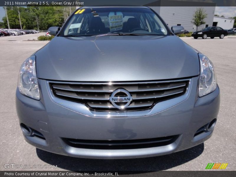 Ocean Gray / Frost 2011 Nissan Altima 2.5 S