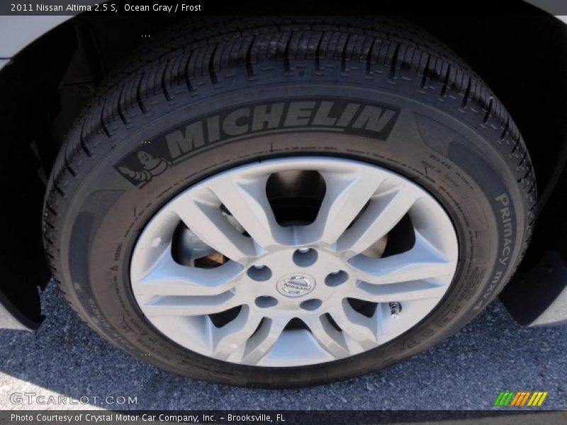 Ocean Gray / Frost 2011 Nissan Altima 2.5 S