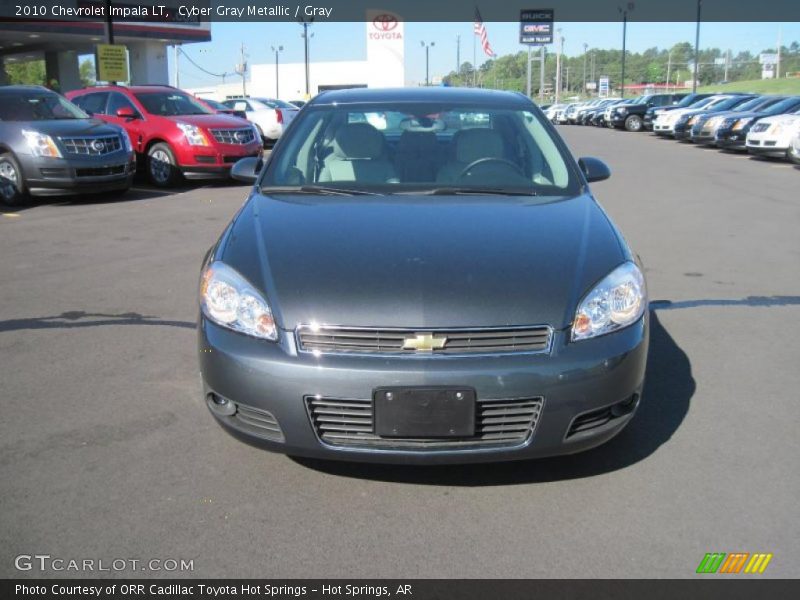 Cyber Gray Metallic / Gray 2010 Chevrolet Impala LT