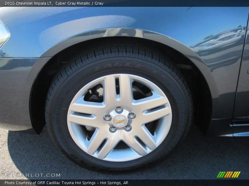 Cyber Gray Metallic / Gray 2010 Chevrolet Impala LT