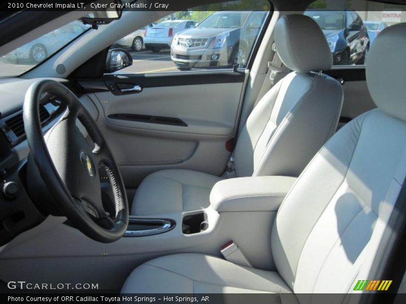Cyber Gray Metallic / Gray 2010 Chevrolet Impala LT