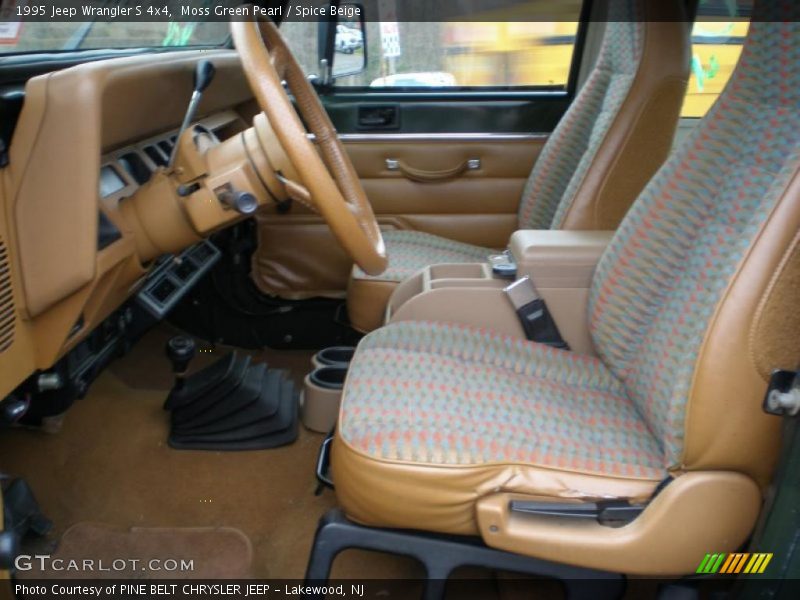  1995 Wrangler S 4x4 Spice Beige Interior