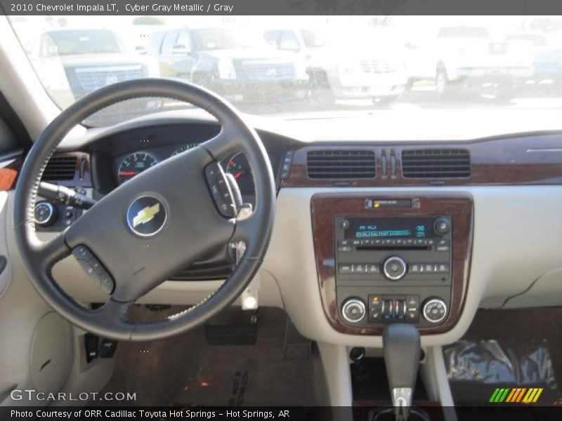 Cyber Gray Metallic / Gray 2010 Chevrolet Impala LT
