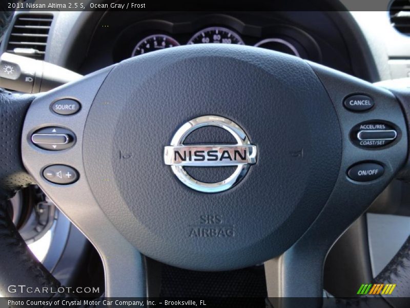 Ocean Gray / Frost 2011 Nissan Altima 2.5 S