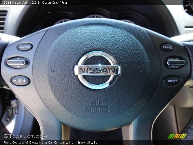 Ocean Gray / Frost 2011 Nissan Altima 2.5 S