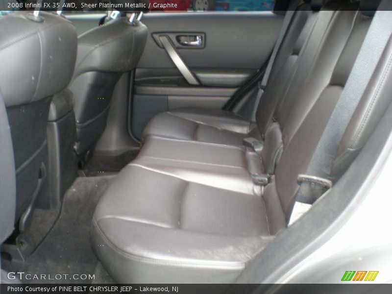 Sheer Platinum Metallic / Graphite 2008 Infiniti FX 35 AWD