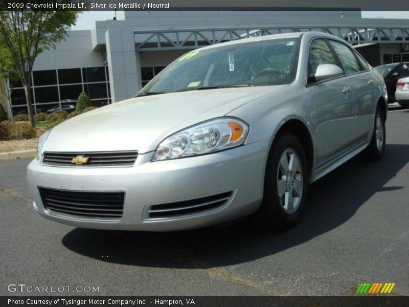 Silver Ice Metallic / Neutral 2009 Chevrolet Impala LT