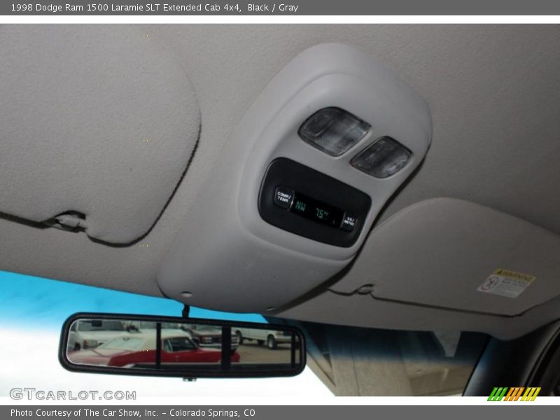 Black / Gray 1998 Dodge Ram 1500 Laramie SLT Extended Cab 4x4