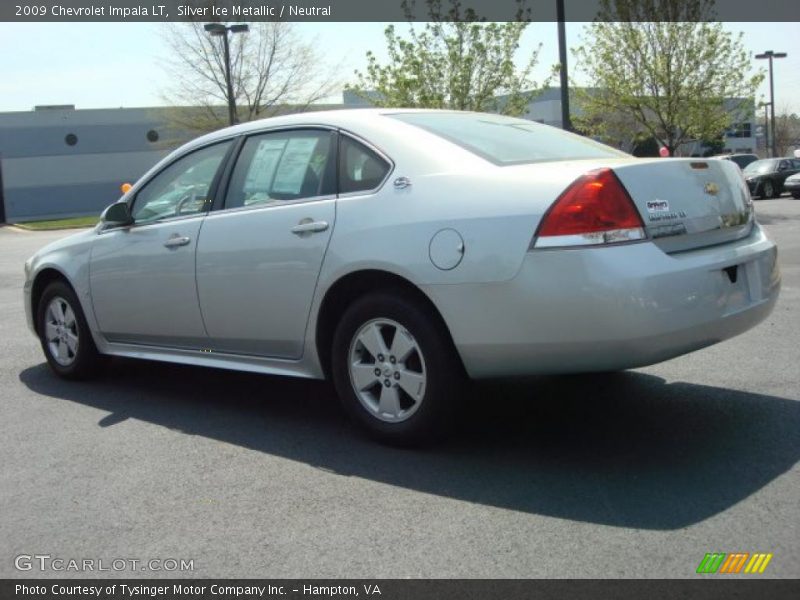 Silver Ice Metallic / Neutral 2009 Chevrolet Impala LT