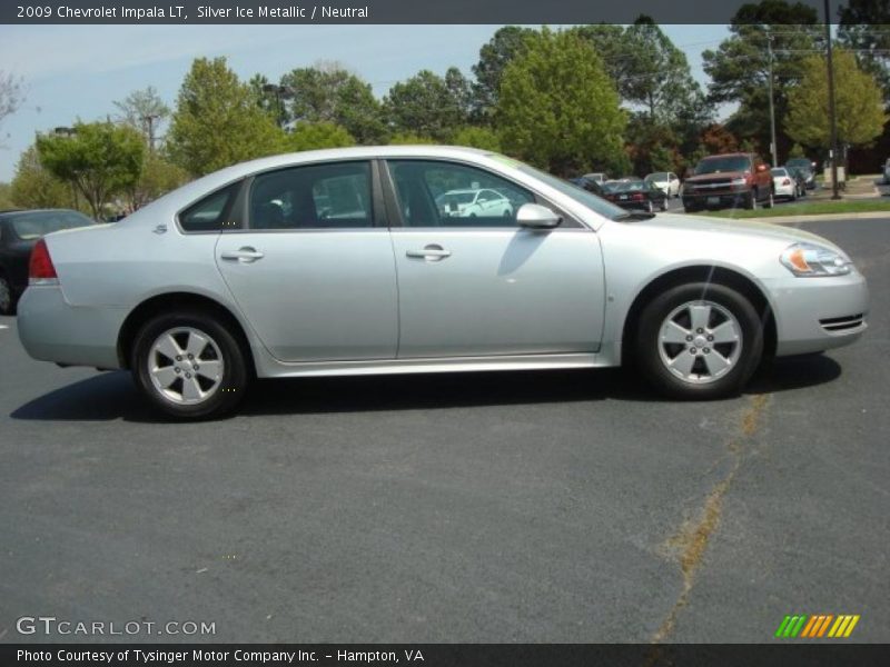 Silver Ice Metallic / Neutral 2009 Chevrolet Impala LT
