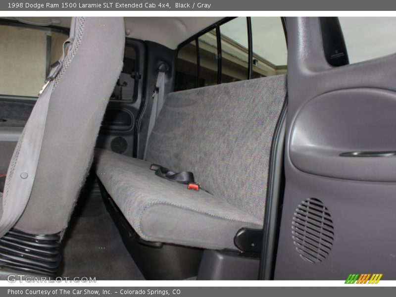 Black / Gray 1998 Dodge Ram 1500 Laramie SLT Extended Cab 4x4