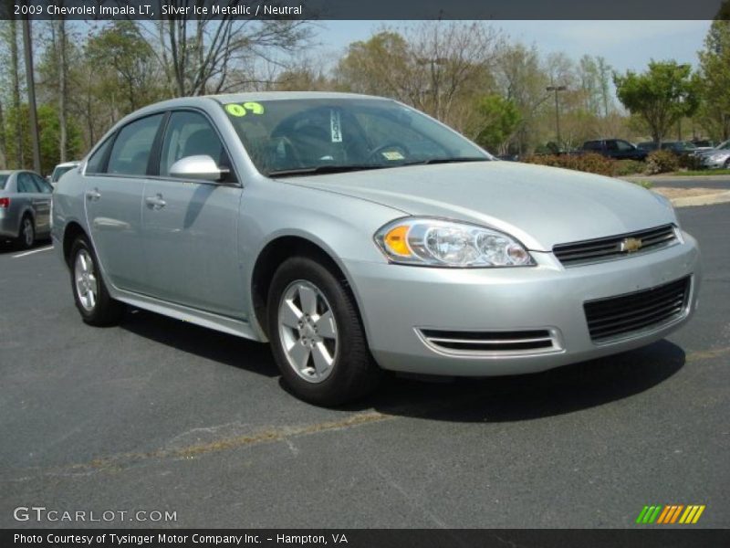 Silver Ice Metallic / Neutral 2009 Chevrolet Impala LT