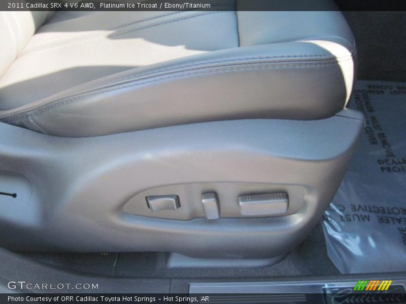 Platinum Ice Tricoat / Ebony/Titanium 2011 Cadillac SRX 4 V6 AWD