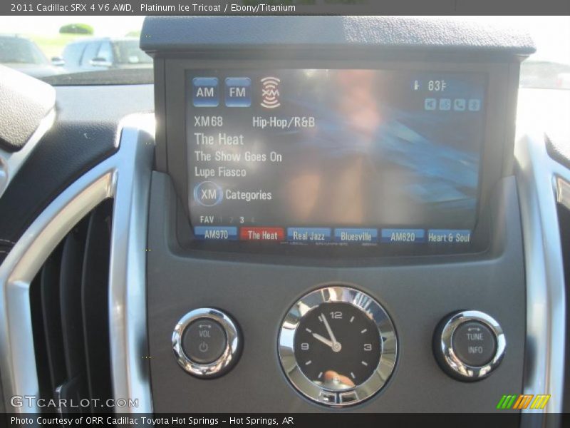 Platinum Ice Tricoat / Ebony/Titanium 2011 Cadillac SRX 4 V6 AWD