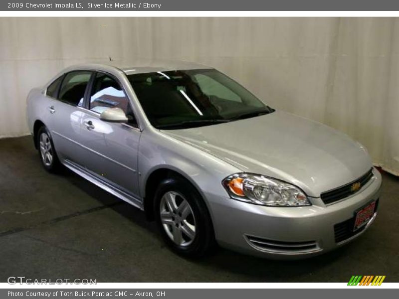 Silver Ice Metallic / Ebony 2009 Chevrolet Impala LS