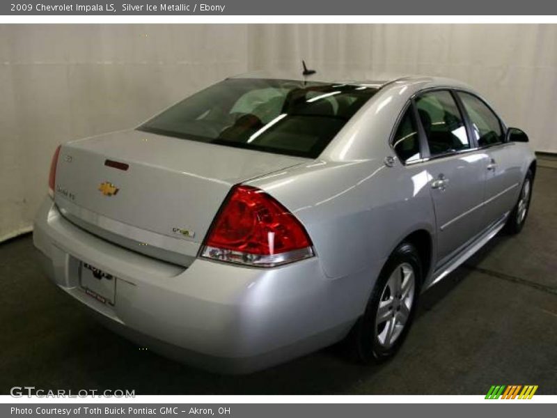 Silver Ice Metallic / Ebony 2009 Chevrolet Impala LS