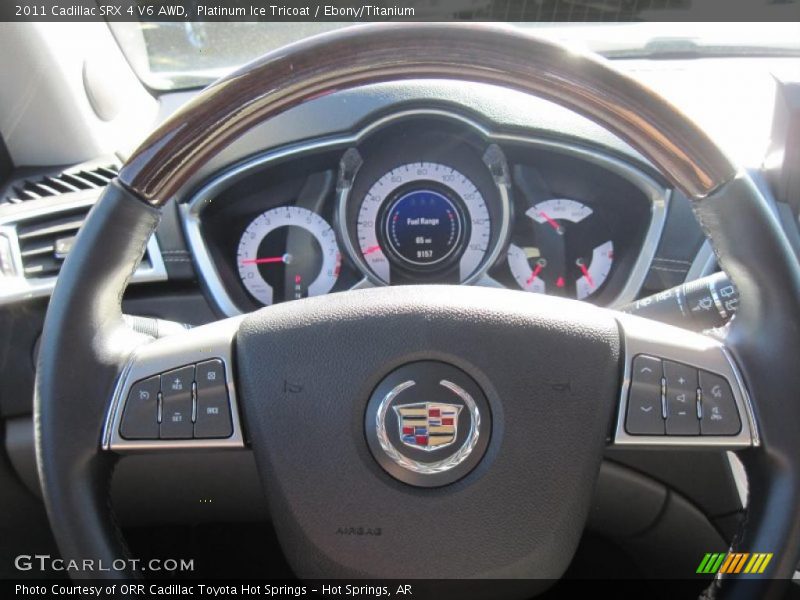 Platinum Ice Tricoat / Ebony/Titanium 2011 Cadillac SRX 4 V6 AWD