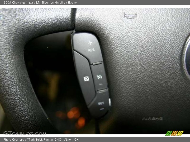 Silver Ice Metallic / Ebony 2009 Chevrolet Impala LS