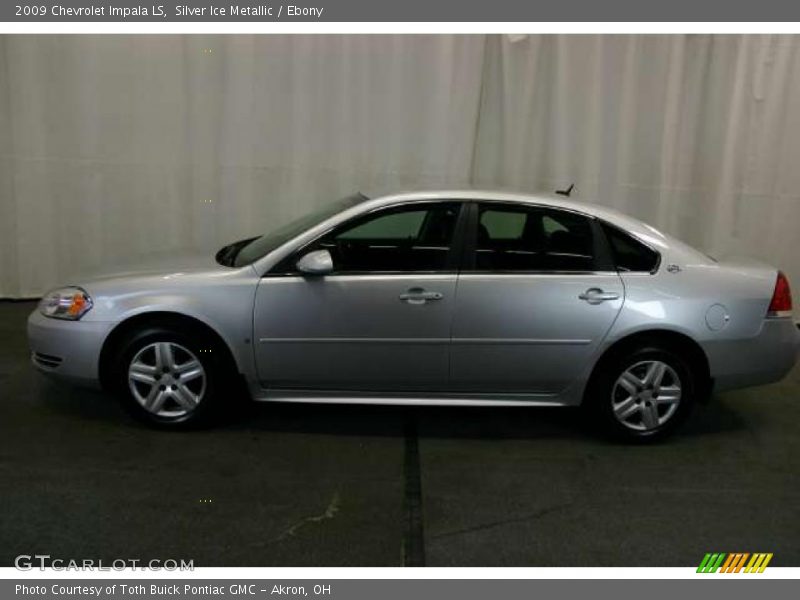 Silver Ice Metallic / Ebony 2009 Chevrolet Impala LS