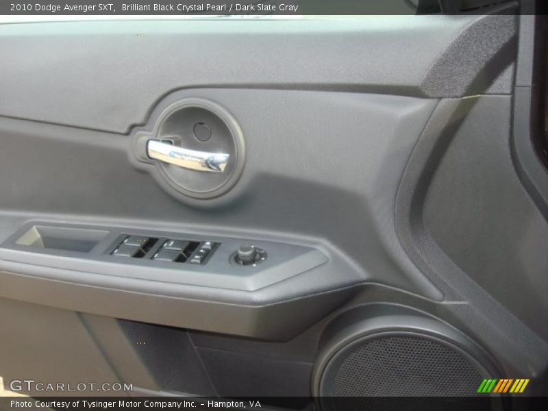 Brilliant Black Crystal Pearl / Dark Slate Gray 2010 Dodge Avenger SXT