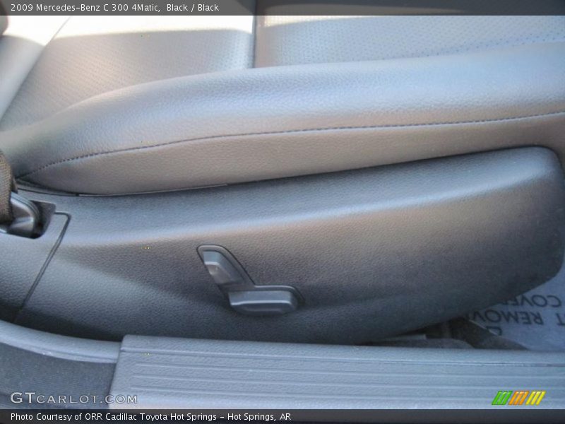 Black / Black 2009 Mercedes-Benz C 300 4Matic