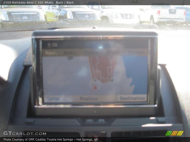 Black / Black 2009 Mercedes-Benz C 300 4Matic