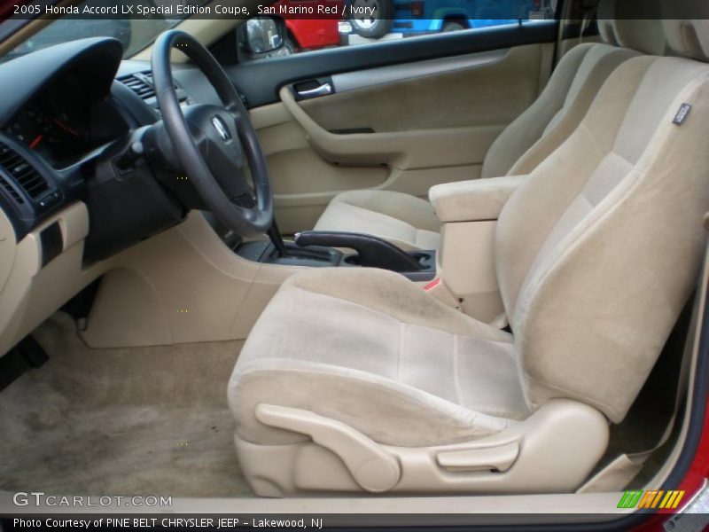  2005 Accord LX Special Edition Coupe Ivory Interior