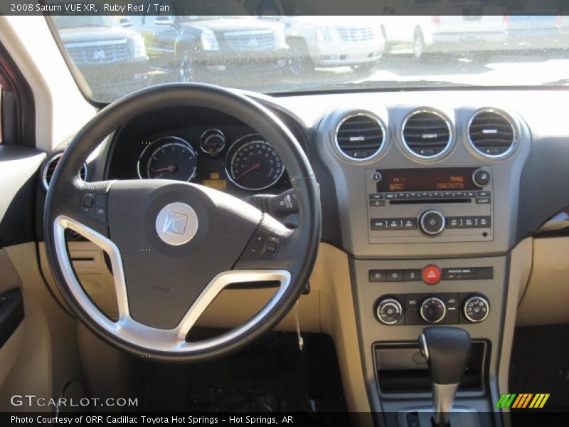 Ruby Red / Tan 2008 Saturn VUE XR