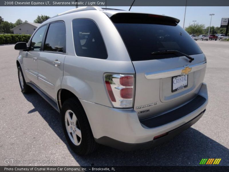 Silverstone Metallic / Light Gray 2008 Chevrolet Equinox LT