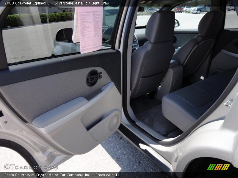 Silverstone Metallic / Light Gray 2008 Chevrolet Equinox LT