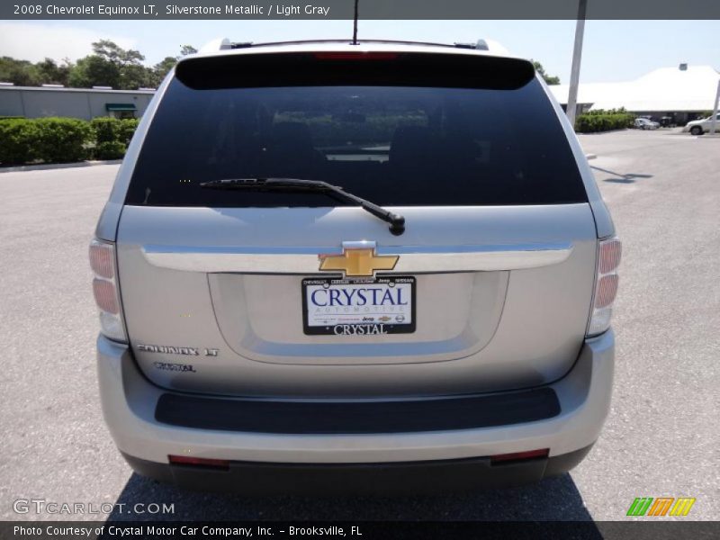 Silverstone Metallic / Light Gray 2008 Chevrolet Equinox LT