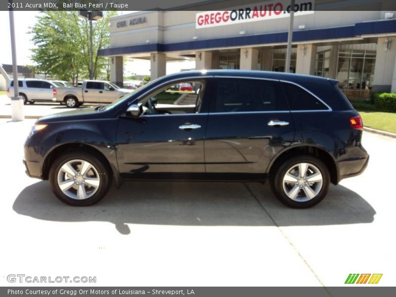 Bali Blue Pearl / Taupe 2011 Acura MDX