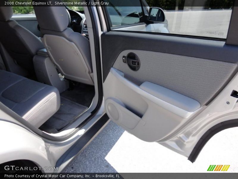 Silverstone Metallic / Light Gray 2008 Chevrolet Equinox LT