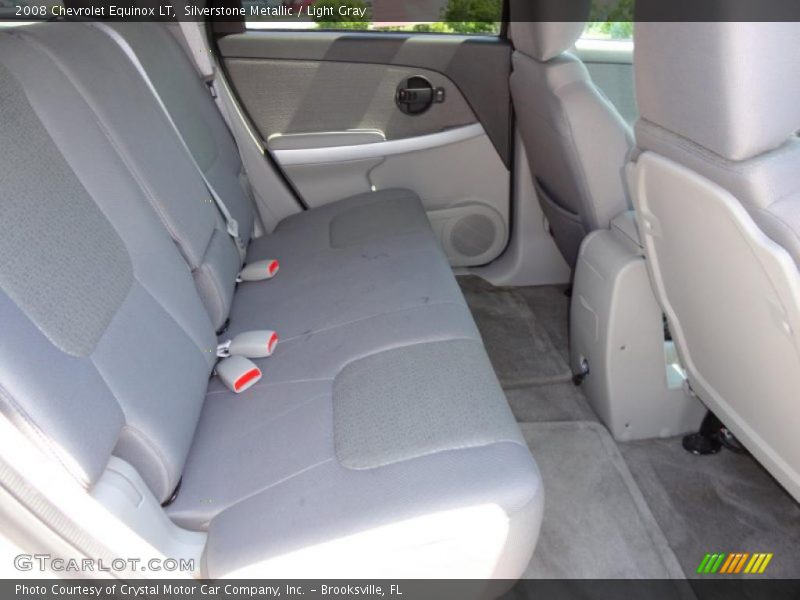 Silverstone Metallic / Light Gray 2008 Chevrolet Equinox LT