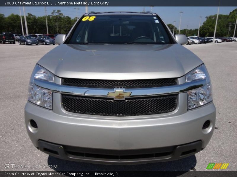 Silverstone Metallic / Light Gray 2008 Chevrolet Equinox LT