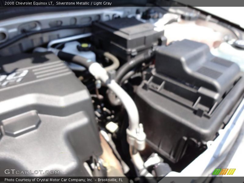 Silverstone Metallic / Light Gray 2008 Chevrolet Equinox LT