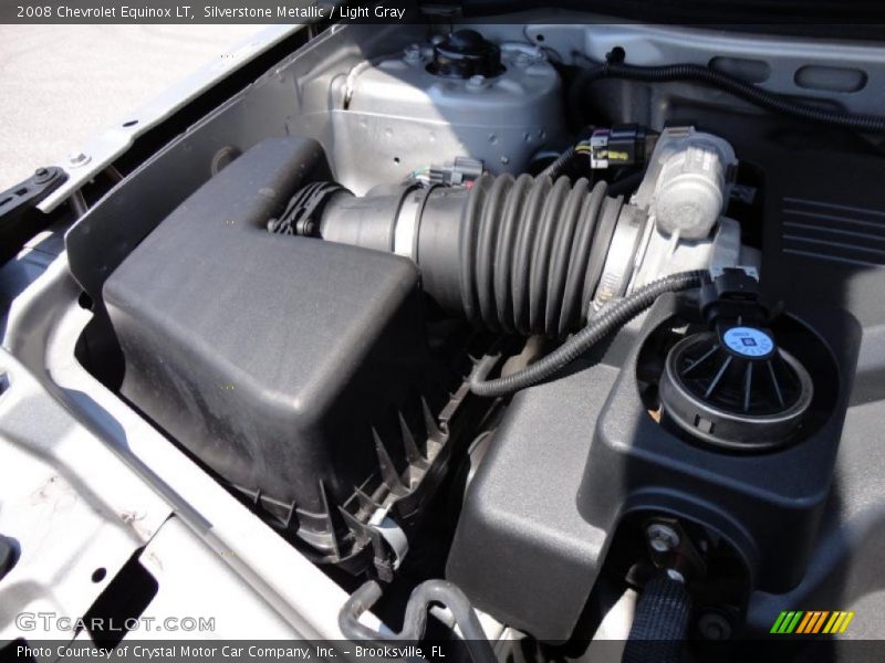 Silverstone Metallic / Light Gray 2008 Chevrolet Equinox LT