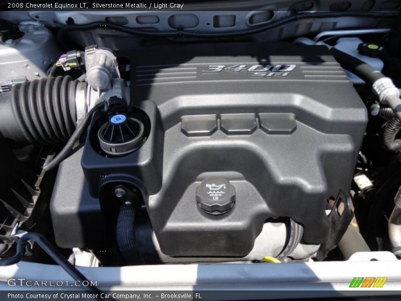 Silverstone Metallic / Light Gray 2008 Chevrolet Equinox LT