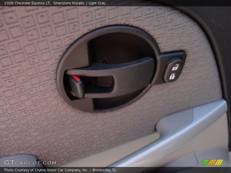 Silverstone Metallic / Light Gray 2008 Chevrolet Equinox LT