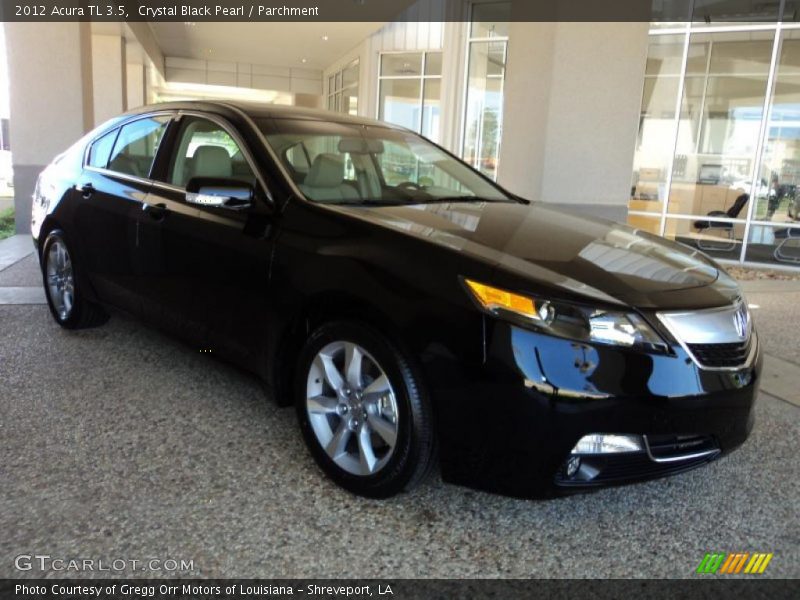 Crystal Black Pearl / Parchment 2012 Acura TL 3.5