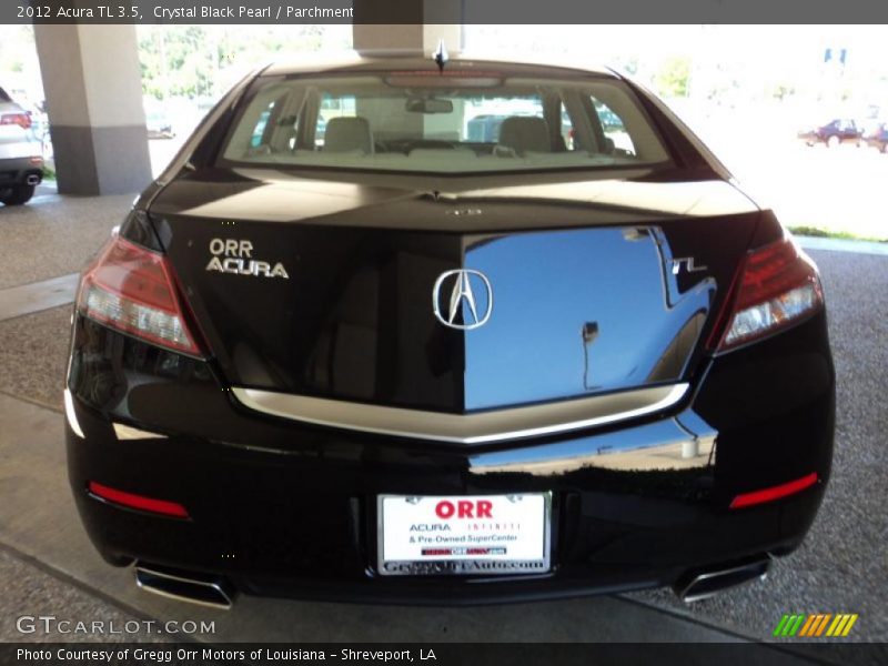 Crystal Black Pearl / Parchment 2012 Acura TL 3.5