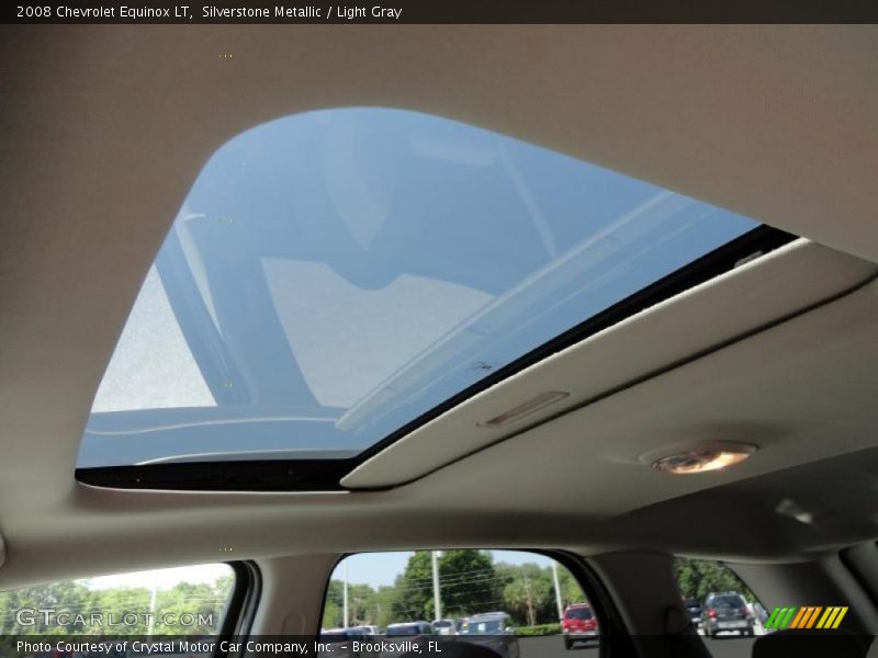 Silverstone Metallic / Light Gray 2008 Chevrolet Equinox LT
