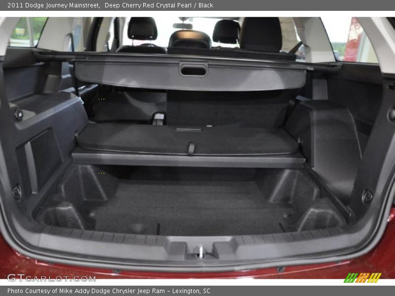 Deep Cherry Red Crystal Pearl / Black 2011 Dodge Journey Mainstreet
