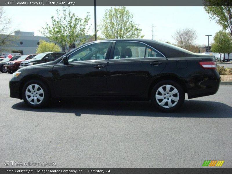 Black / Ash Gray 2010 Toyota Camry LE